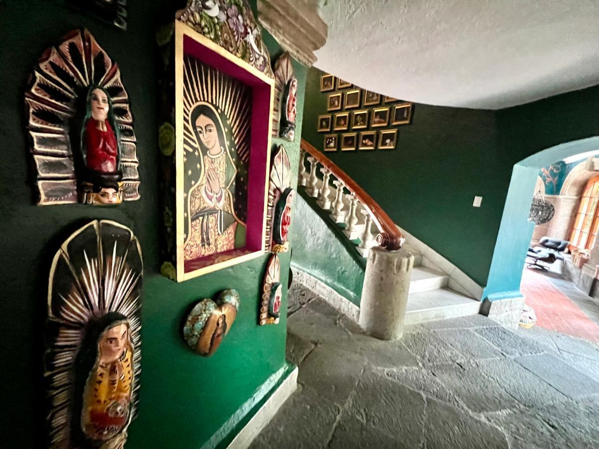 Boutique Hotel And Gallery In San Angel Inn メキシコシティ エクステリア 写真